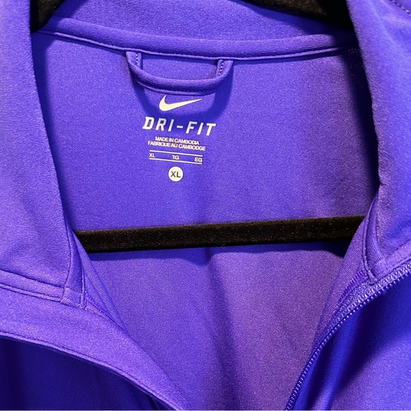PurpleNike Dri-Fit jacket size XL - Picture 2 of 4